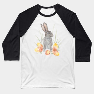 Vintage Style Easter Bunny Baseball T-Shirt